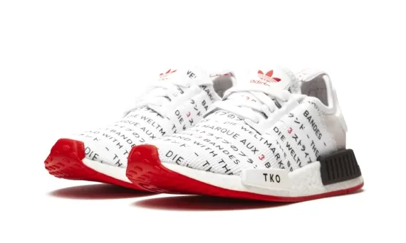 NMD R1 J - White/Black