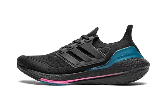 Ultraboost 21 - CBlack/CBlue