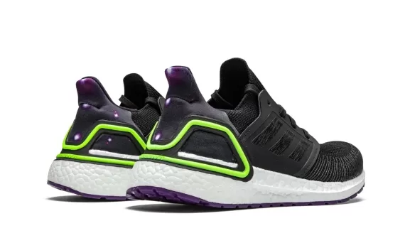 Ultraboost 20 J - Purple/Black/Lime Green