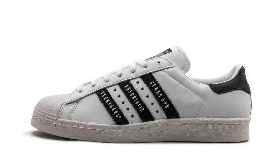 Human Made x Superstar 80s - White/Black