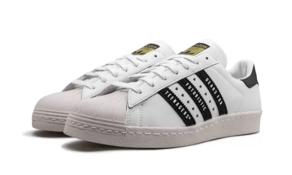 Human Made x Superstar 80s - White/Black