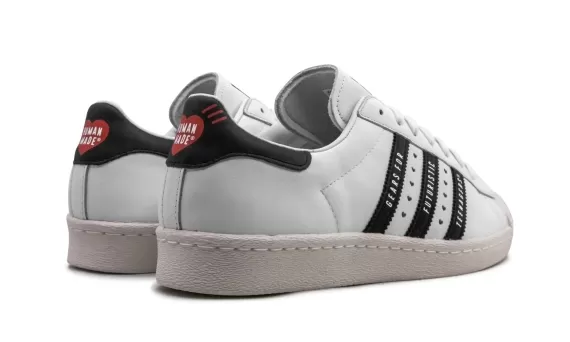 Human Made x Superstar 80s - White/Black