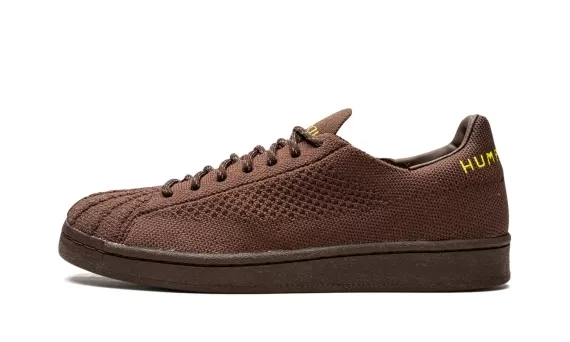 Pharrell x Superstar Primeknit - Brown/Auburn