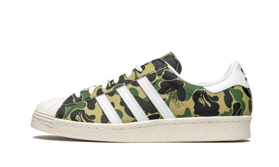 BAPE x Superstar - Green Camo
