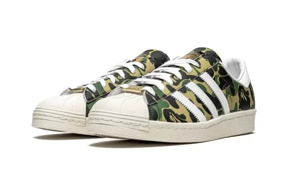 BAPE x Superstar - Green Camo