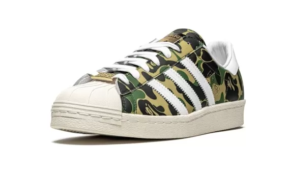 BAPE x Superstar - Green Camo