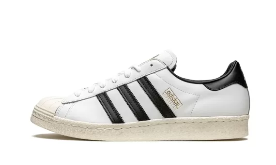 BAPE x adidas Superstar 80s - White/Black