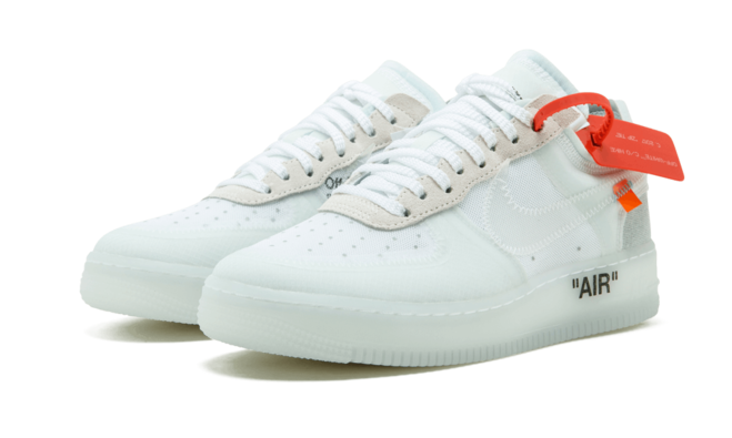 NIke x Off White Air Force 1 Low - WHITE