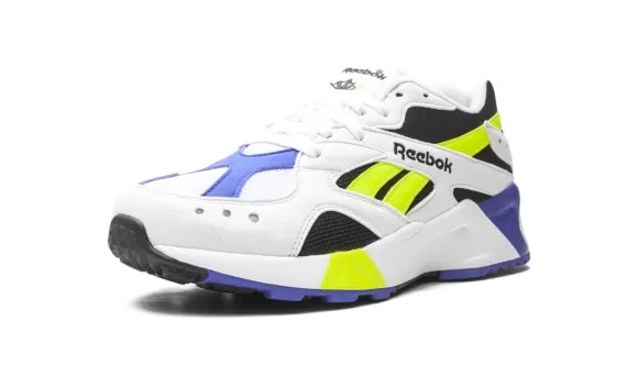 Aztrek - White/Black Cobalt/Yellow