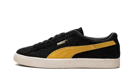 Suede VTG Hairy Suede - Black-Mustard Seed-Froste