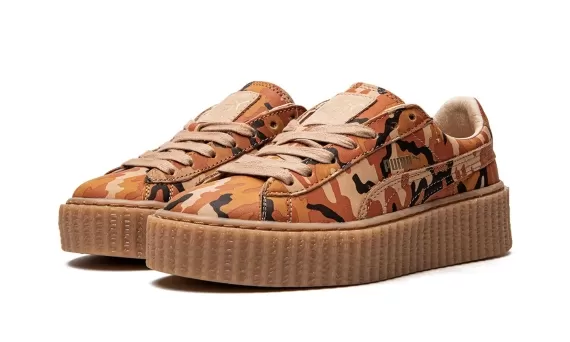 Suede Creeper Camo Rihanna