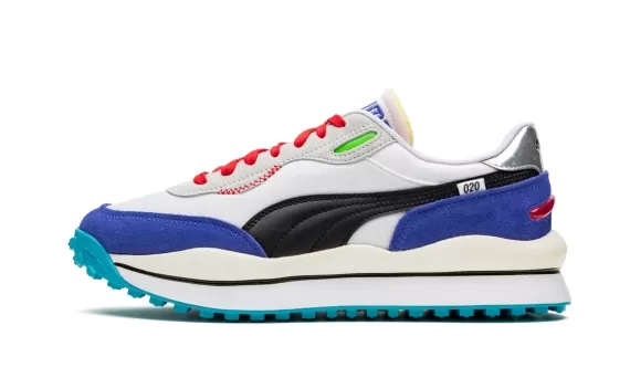 Style Rider - PWhite-Dazz Blue-High Rise