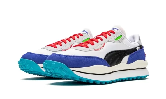 Style Rider - PWhite-Dazz Blue-High Rise