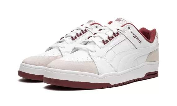 Slipstream Lo Retro White-Intense Red