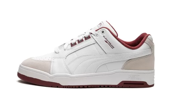 Slipstream Lo Retro White-Intense Red