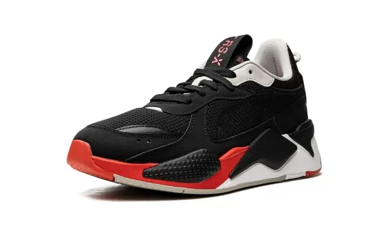 RS X Road - Black-High Risk Red-Puma
