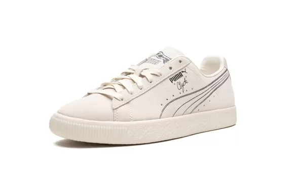 Clyde No. 1 - Frosted Ivory-Smokey Gray