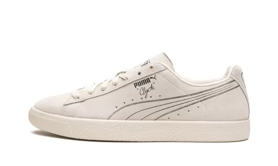 Clyde No. 1 - Frosted Ivory-Smokey Gray