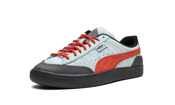 Clyde Rubber PAM - Light Aqua-Warm Earth