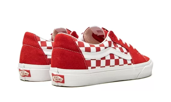 Sk8 Low - Red Checkerboard 