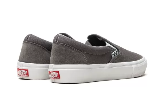 Skate Slip-On - Grey/White