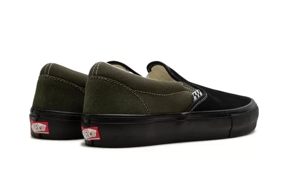 Skate Slip-On Black/Grape Leaf