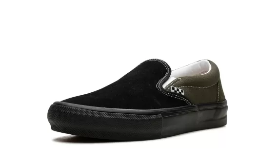 Skate Slip-On Black/Grape Leaf