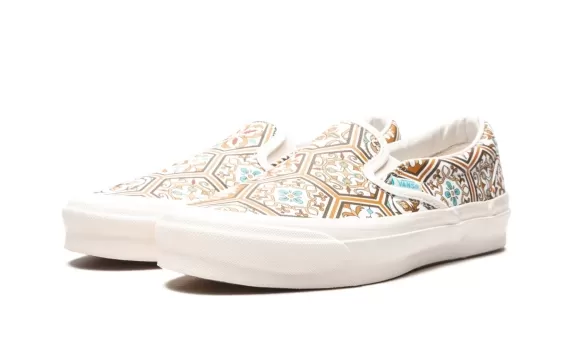 OG Classic Slip-On Kith - True White/Brown