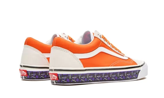 Old Skool 36 Dx Patta - Orange/White
