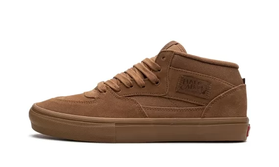 Skate Half Cab - Brown / Gum