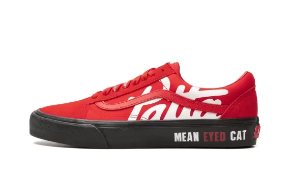 Old Skool VLT LX - Patta Mean Eyed Cat Red