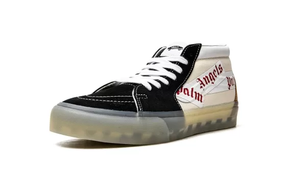 Palm Angels x Vans Sk8-Mid - Black/Beige