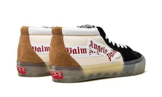 Palm Angels x Vans Sk8-Mid - Black/Beige