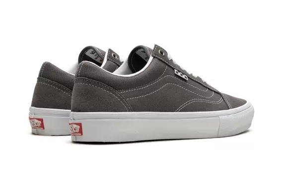 Skate Old Skool - Pewter / True White