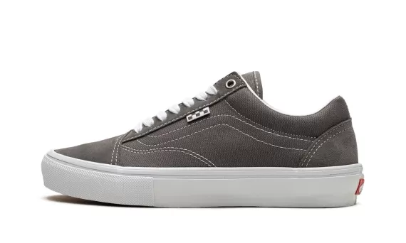 Skate Old Skool - Pewter / True White
