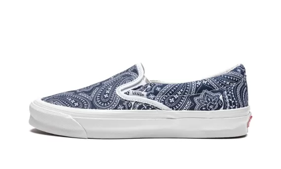 Og Classic Slip-On Kith - Paisley