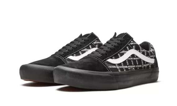Old Skool Pro - Supreme Grid Black