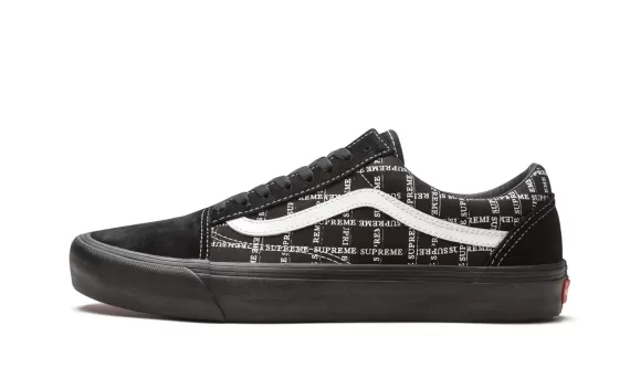 Old Skool Pro - Supreme Grid Black