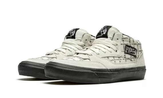 Supreme x Vans Half Cab Grid Logo - White