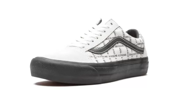 Old Skool Pro - Supreme Grid White