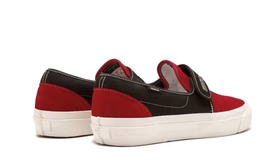 Fear of God x Vans Slip-On 47 - Red/Black