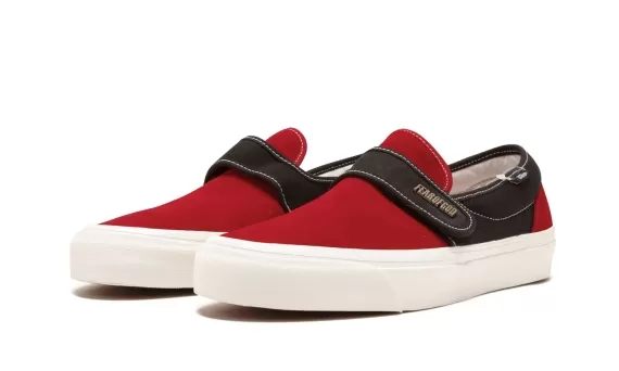 Fear of God x Vans Slip-On 47 - Red/Black