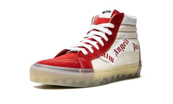 Palm Angels x Vans Sk8-Hi - Red/White/Beige