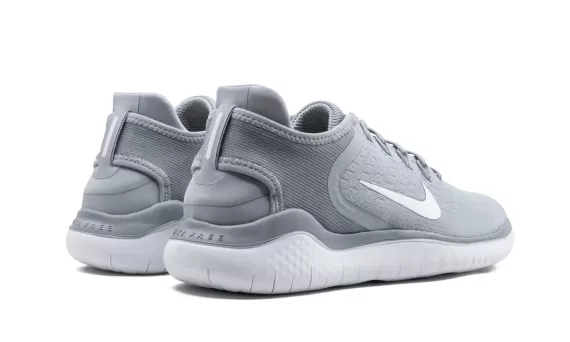 Free RN 2018 - Wolf Grey/White-White-Volt