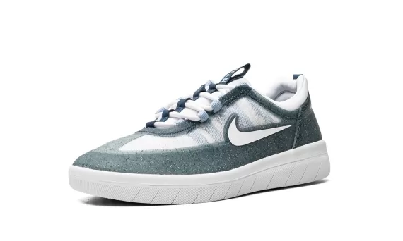 SB Nyjah Free 2 Premium - Ash Green/White/Boarder Blue
