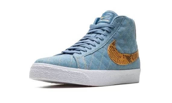 SB Blazer Mid Supreme - Denim