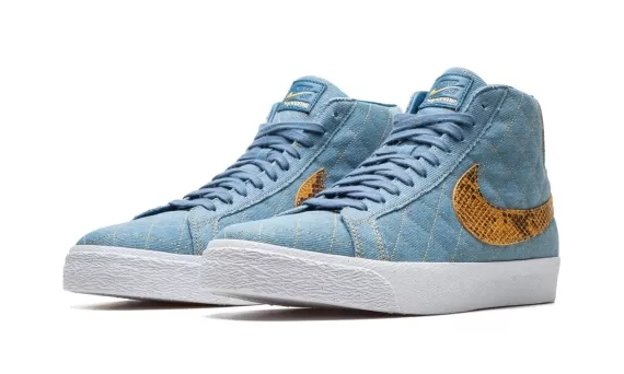 SB Blazer Mid Supreme - Denim