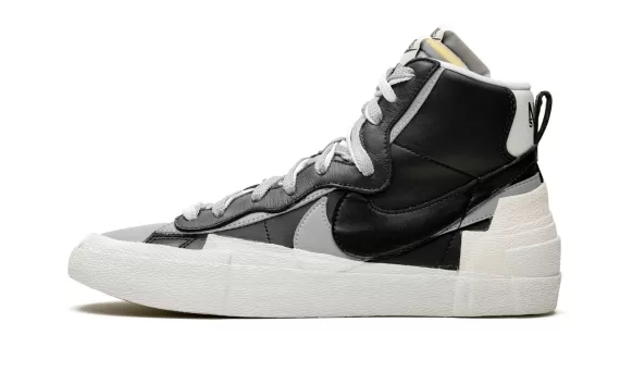 Blazer Mid Sacai - Black/Grey