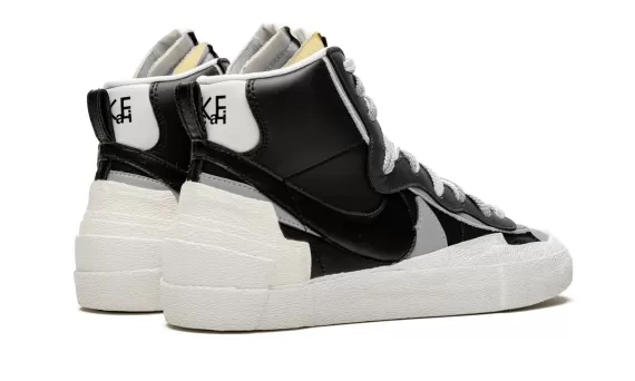 Blazer Mid Sacai - Black/Grey