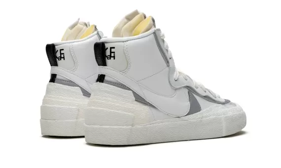 Blazer Mid Sacai - Triple White